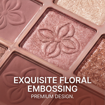 9-Color Blooming Nudes Eyeshadow Palette