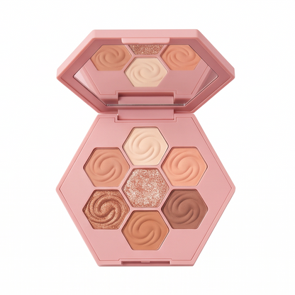 7-Shade Rose Nude Eyeshadow Palette