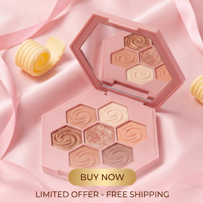 7-Shade Rose Nude Eyeshadow Palette