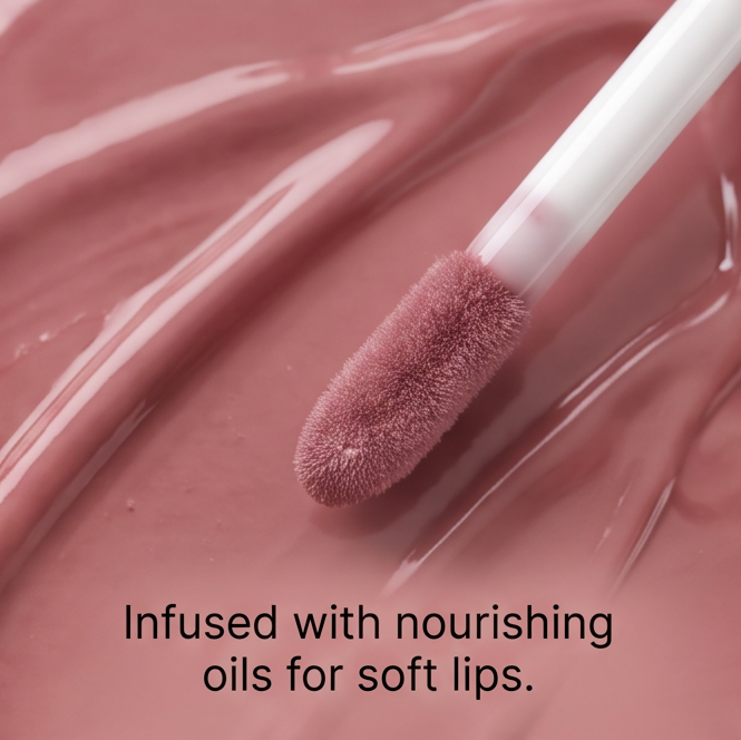 Plush Rose Lip Gloss