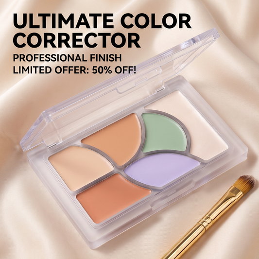 6-Color Cream Color Correcting Palette