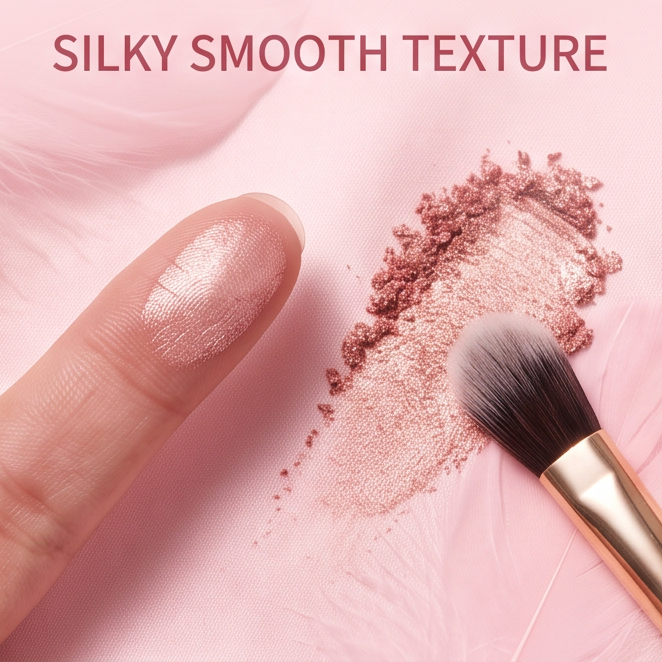 7-Shade Rosy Nude Eyeshadow Palette