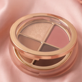 4-Color Rose Gold Eyeshadow Quad