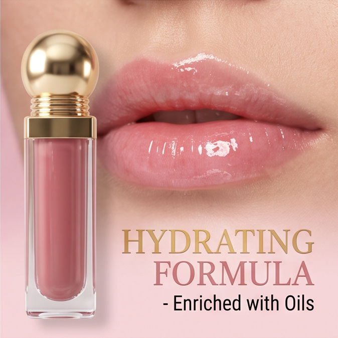 Plush Rose Lip Gloss