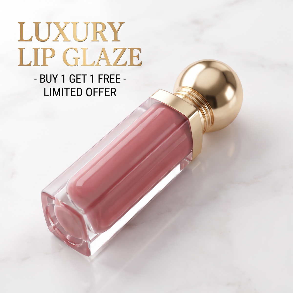 Plush Rose Lip Gloss