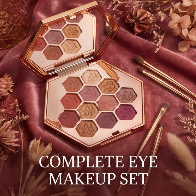 12-Color Rose Gold Eyeshadow Palette