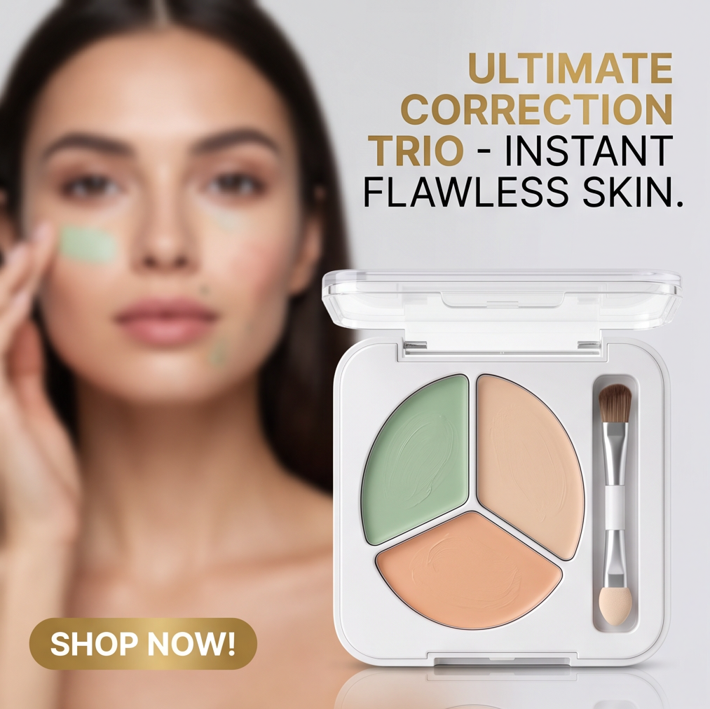 3-in-1 Cream Color Correcting Palette