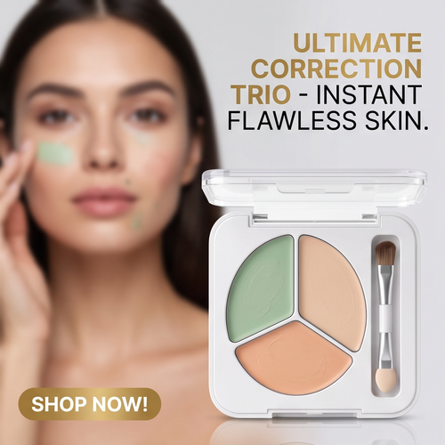 3-in-1 Cream Color Correcting Palette
